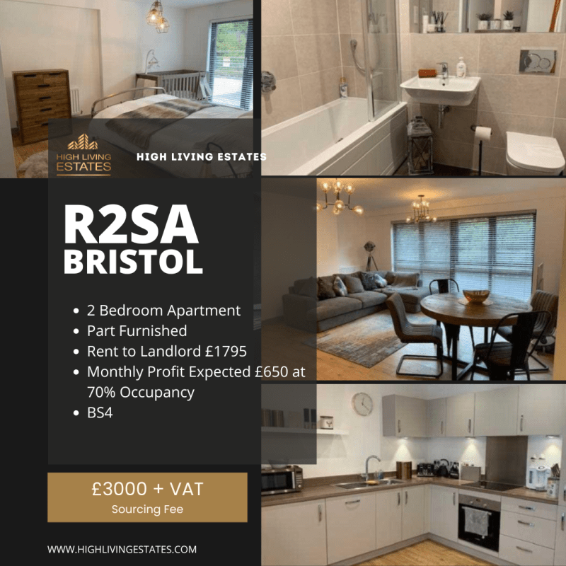 R2SA Bristol, BS4 2 Bedroom £1795 CANVA