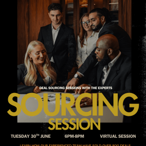 Virtual Sourcing Session - Tuesday 30th June 6-8pm